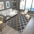 modern new  design loop pile carpet with abstract geometric  design